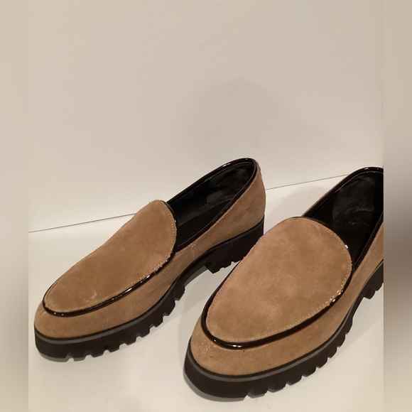 Donald J. Pliner Tan Suede Loafers - Picture 11 of 16